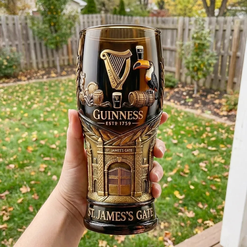 🔥Limited Edition🎁-🍻 The Guinness 1759 Heritage Pint Glass - Toucan Edition