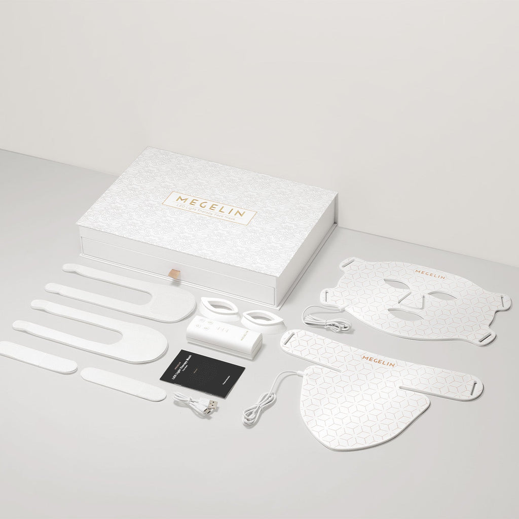 Megelin LED Red Light Therapy Face Mask