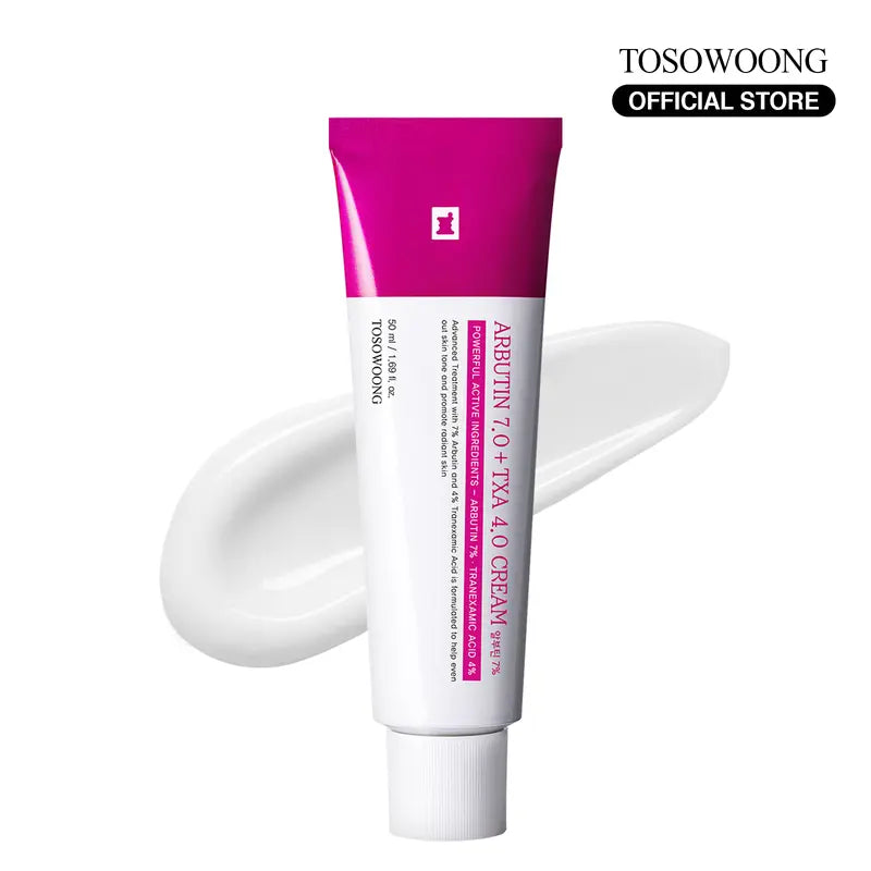 [TOSOWOONG Official]💥Limited Time Sales - 50% OFF💥Arbutin 7% + Tranexamic Acid 4% Cream