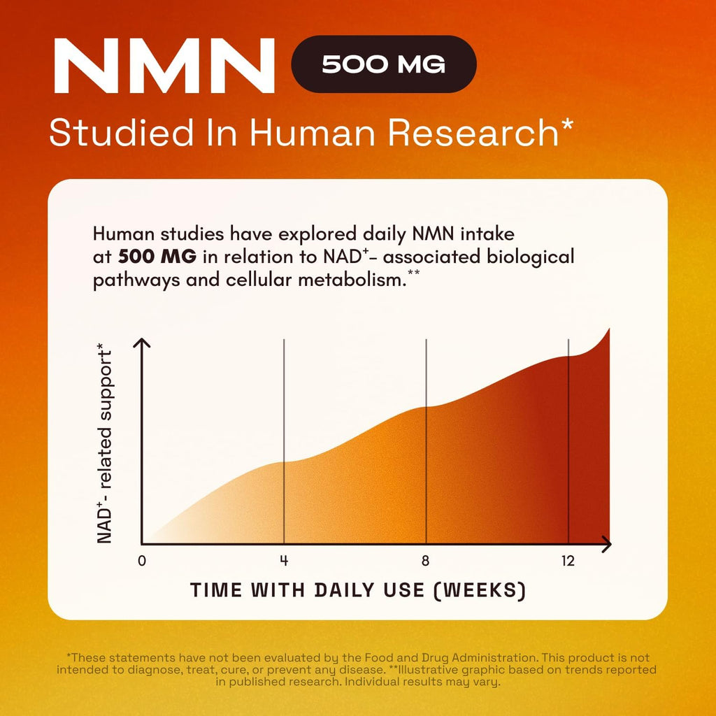4-in-1 NMN Advanced Complex – NAD+ Booster with Resveratrol, Quercetin & TMG