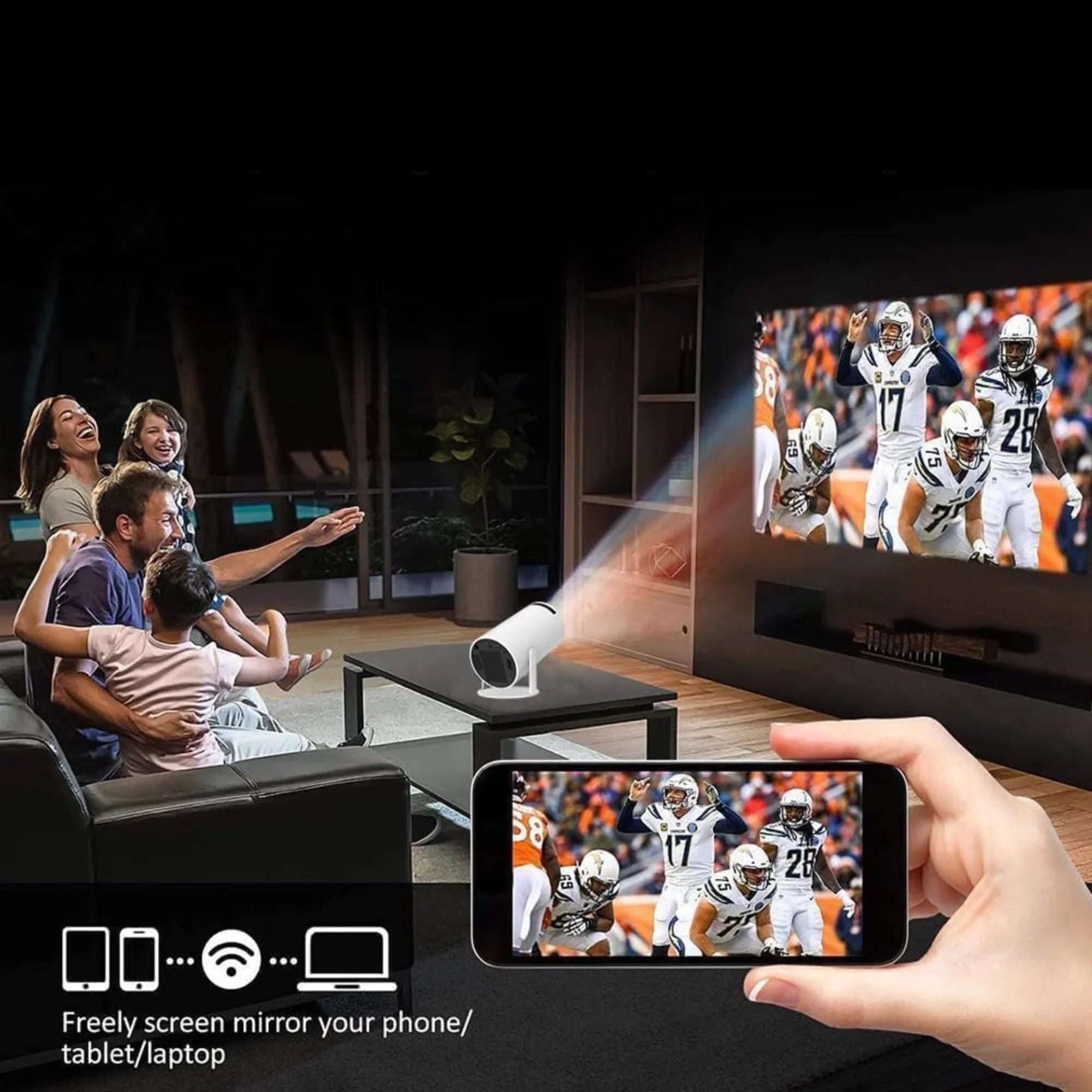VISTA Pro™ 4K HD Smart Projector ⚡ 24-HOUR FLASH SALE! ⚡
