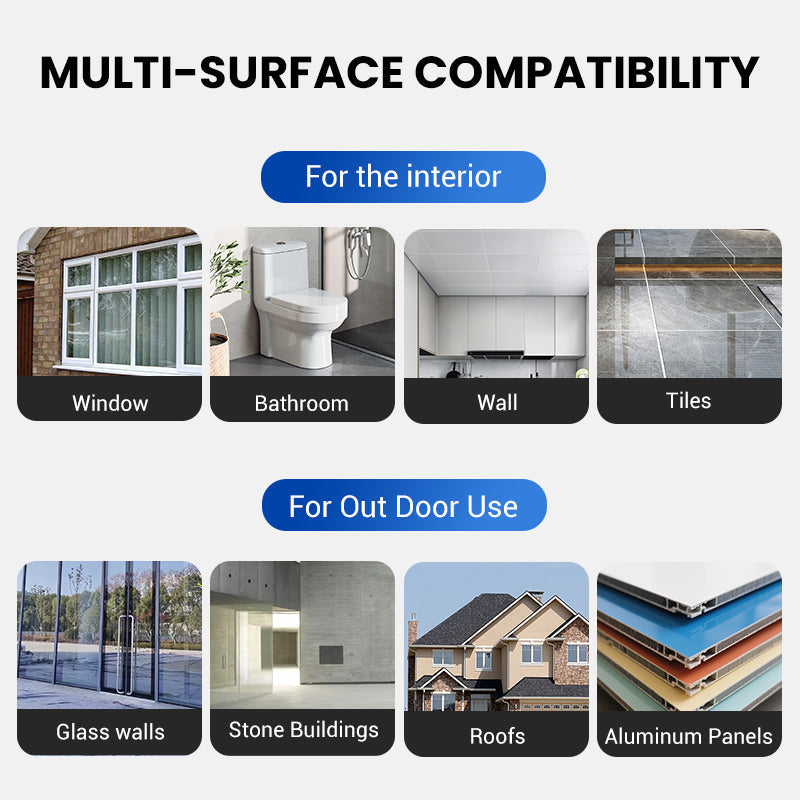 ✨ Instant Leak Repair Spray - Seals Cracks & Gaps in 5 Minutes, Waterproof & Flexible for Pipes/Roofs