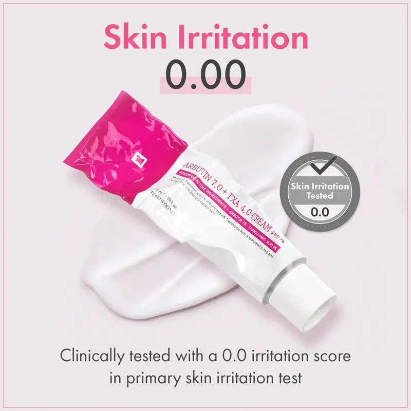[TOSOWOONG Official]💥Limited Time Sales - 50% OFF💥Arbutin 7% + Tranexamic Acid 4% Cream