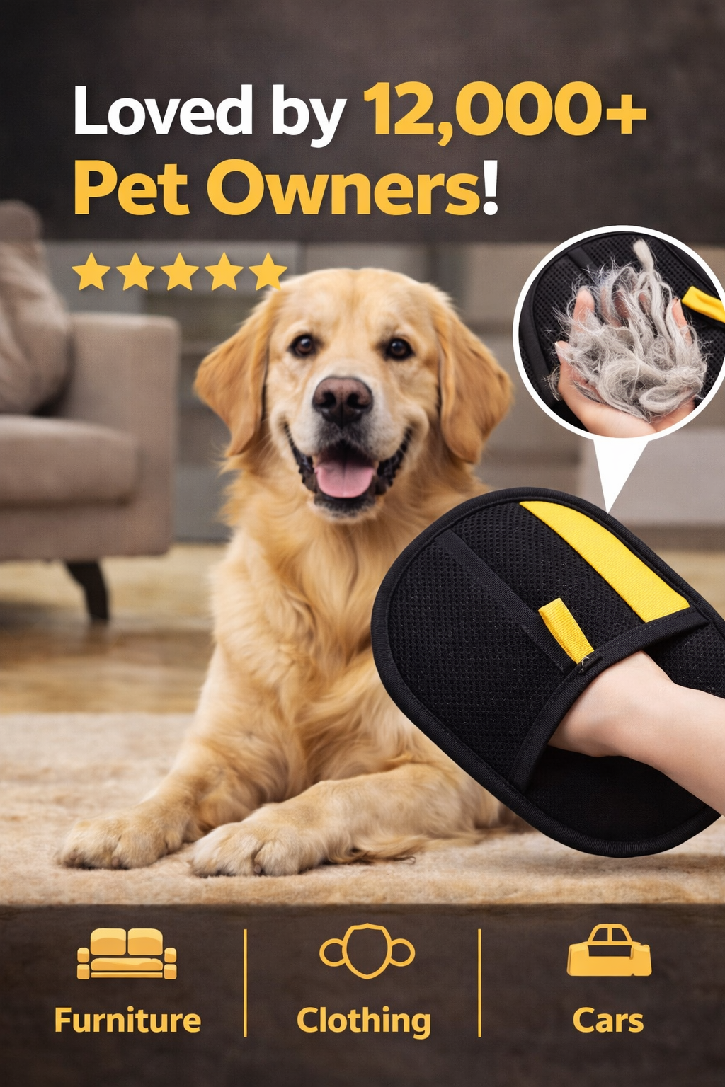 Furhero - Remove pet hair in seconds