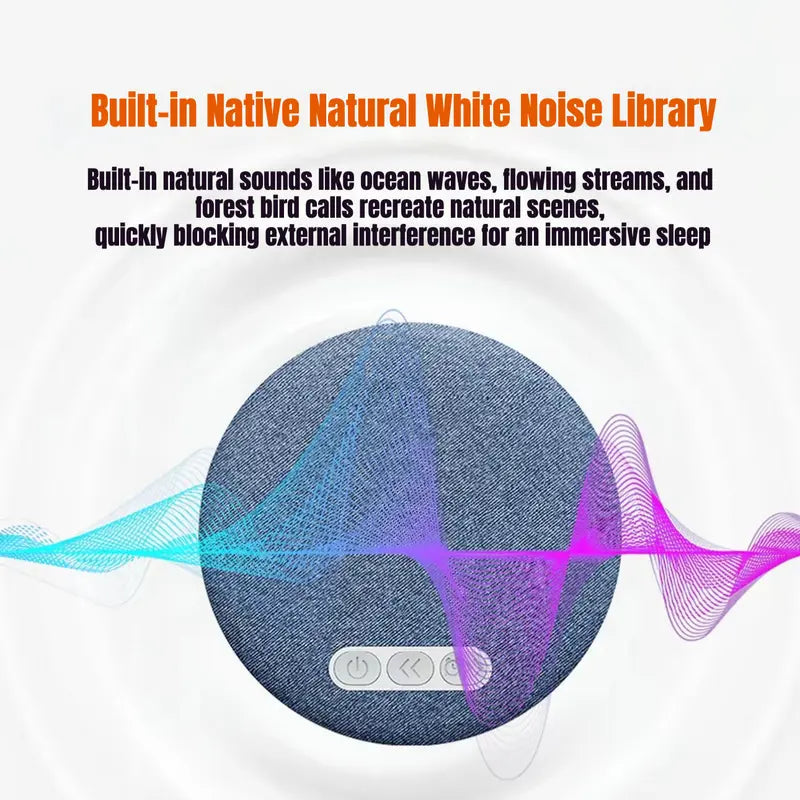 HYUNDAI S1 Ultra-Thin Bluetooth Pillow Speaker with Bluetooth 6.0, 3D White Noise, Soft Immersive Sound Field, Pillow CD Player for Bedtime Music & Audiobooks, Headphone-Free Sleep Speaker, Compatible with Android & iOS