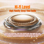 HYUNDAI S1 Ultra-Thin Bluetooth Pillow Speaker with Bluetooth 6.0, 3D White Noise, Soft Immersive Sound Field, Pillow CD Player for Bedtime Music & Audiobooks, Headphone-Free Sleep Speaker, Compatible with Android & iOS