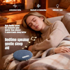 HYUNDAI S1 Ultra-Thin Bluetooth Pillow Speaker with Bluetooth 6.0, 3D White Noise, Soft Immersive Sound Field, Pillow CD Player for Bedtime Music & Audiobooks, Headphone-Free Sleep Speaker, Compatible with Android & iOS