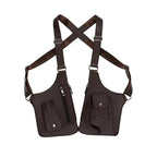 Premium Leather Adjustable Underarm Shoulder Bag for Men & Women