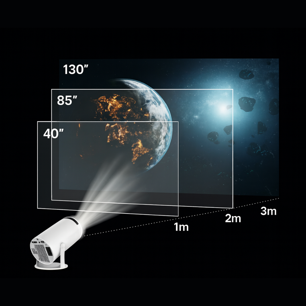 VISTA Pro™ 4K HD Smart Projector ⚡ 24-HOUR FLASH SALE! ⚡