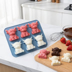 🐮 Mini Highland Cow Ice Cube Mold – Cute 3D Ice for Drinks, Parties & Gifts