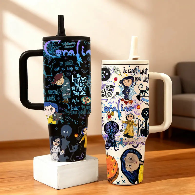 Exclusive Coraline 40 Oz Tumblr