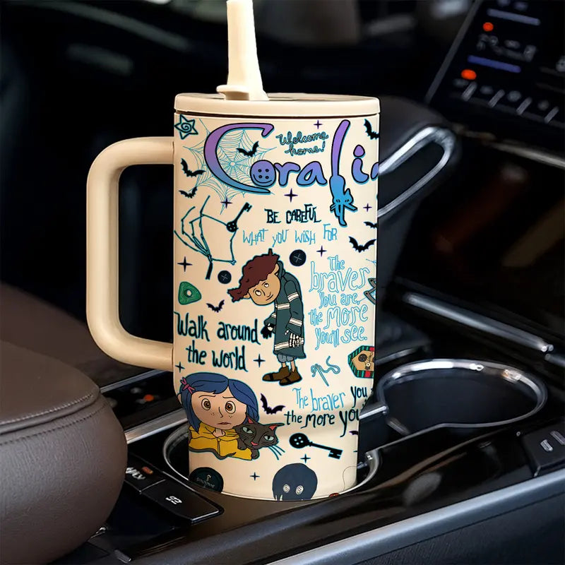 Exclusive Coraline 40 Oz Tumblr
