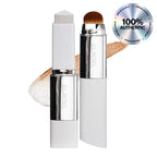 🎉BUY 1 GET 1 FREE🎉[OFFICIAL ELROEL PRODUCT] ELROEL BLANC Cover Cream Stick V w/ Detachable Brush - Korean Skin Care Color-Changing Foundation Stick with Collagen Capsules (0.45 oz)