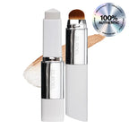 🎉BUY 1 GET 1 FREE🎉[OFFICIAL ELROEL PRODUCT] ELROEL BLANC Cover Cream Stick V w/ Detachable Brush - Korean Skin Care Color-Changing Foundation Stick with Collagen Capsules (0.45 oz)