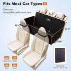 RuffRover 2.0™ - Hard Bottom Back Seat Extender + (FREE Dog Bed)