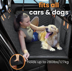 RuffRover 2.0™ - Hard Bottom Back Seat Extender + (FREE Dog Bed)