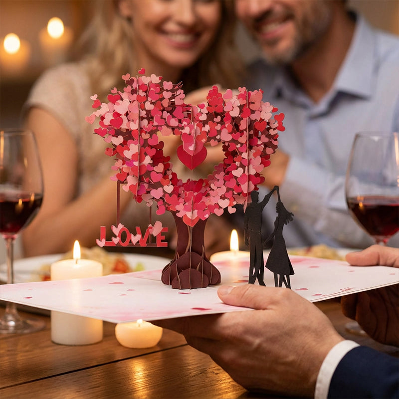 🏆98K+ SOLD! 🌼💌 Forever-Blooming 3D Flower Pop-Up Card– Personalized Love Message & Everlasting Bloom 🎁