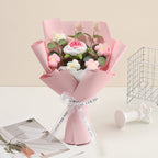 💐Mother's Day💕Handmade Delicate Crochet Flower Bouquet